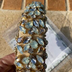 Nicola Bathie for Antonio Melani rhinestone embellished headband